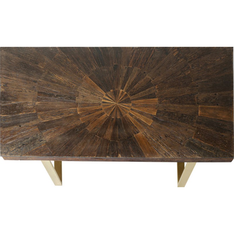 Table Conley Brass 180x90cm